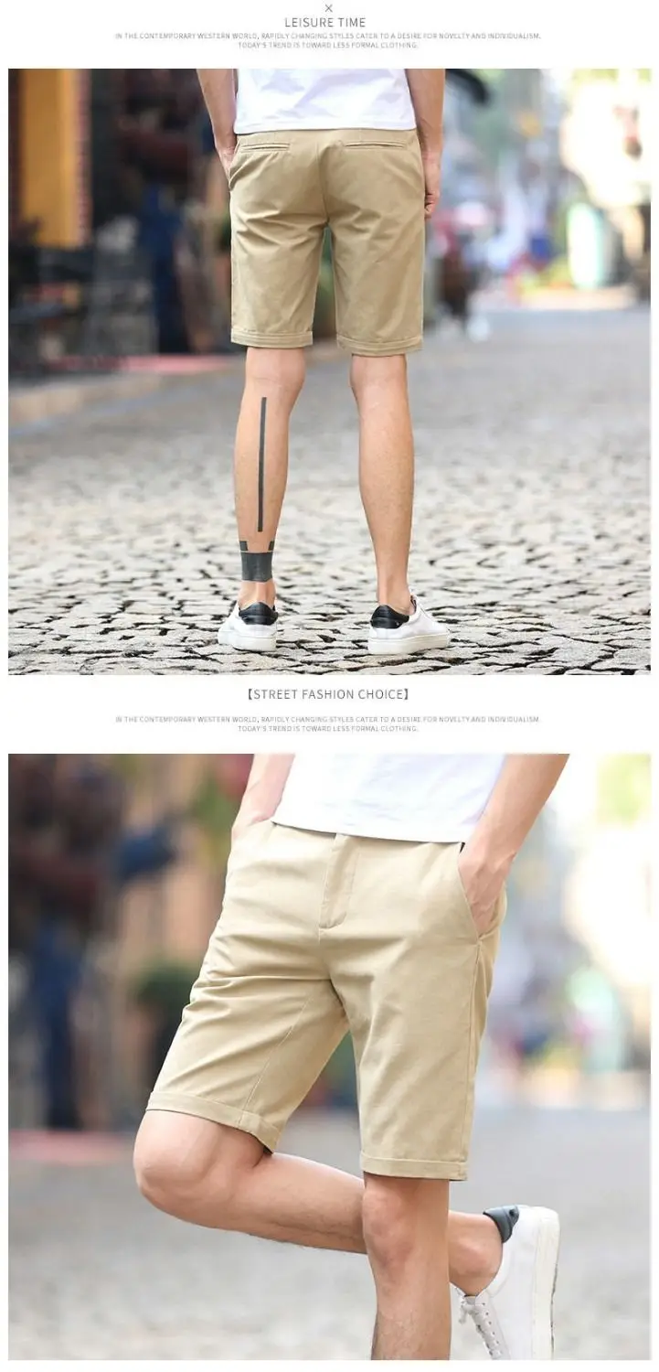 Hot Newest Summer Man Casual Shorts Men's Cotton Fashion Style Man Shorts Bermuda Beach Shorts Plus Size 34 36 38 Short Men Male best casual shorts for men