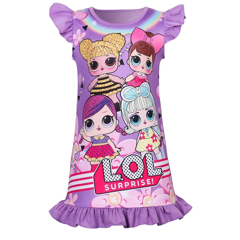 Girls Dresses LOL Cosplay Dress Kids Dress For Girl lol girl costume