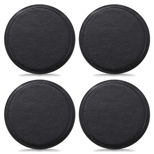 SHELLNAIL PU Leather Metal Plate For Magnetic Car Phone Holder Magnet Phone Stand GPS Holder Accessory 3M Adhesive PU Iron Sheet 4 Black