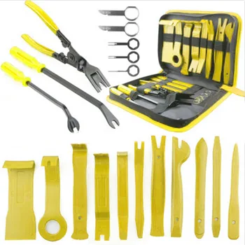 

19 Pcs Plastic Universal Panel Removal Open Pry Car Accessory Tools Trim Kits