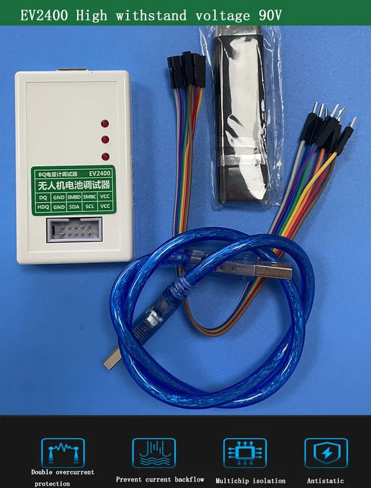 Batterijreparatie Debugger-behuizing met Kabel Batterijdetectie Comm Batterijreparatie Debugger-behuizing met Kabel Batterijdetectie Comm