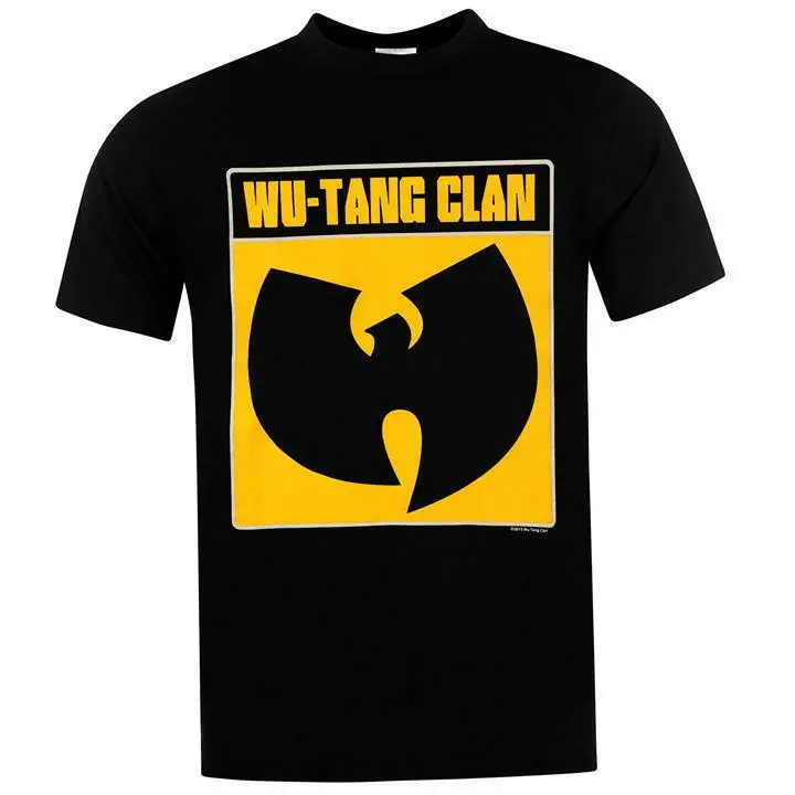 Официальная футболка с коротким рукавом Wu Tang CLAN MUSIC LOGO Herre T-shirt Чемпион winner tee