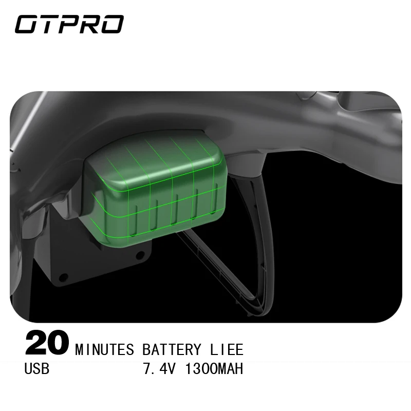OTPRO gps Мини Дрон FPV с 4k 1080p профессиональная камера Wi-Fi RC дроны селфи следуем за мной Квадрокоптер игрушки мальчик vs HS120D