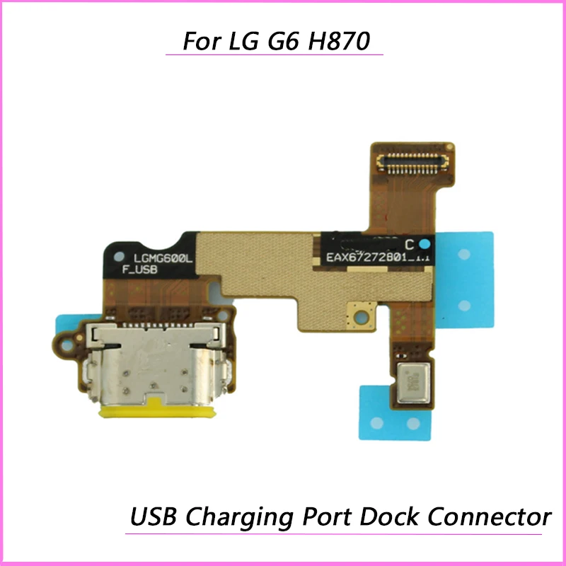 Для LG G6 H870 H871 H872 LS993 VS998 US997 H873 USB порт для зарядки док-станция разъем гибкий кабель с