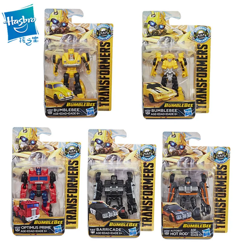 Трансформеры Hasbro Bumblebee из фильма робот трансформер игрушка Баррикада Optimus Prime