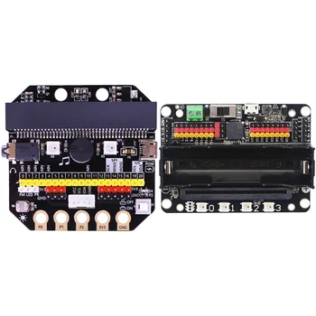 

2pcs Expansion Board Horizontal Type Pinboard Microbit Python Development Board - for Basic:Bit & for Micro: Bit
