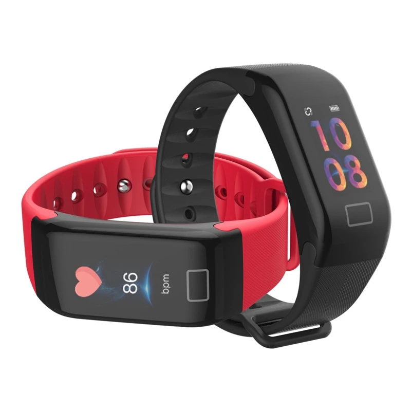 

F1 Plus Smart Clock Band Color Screen Waterproof Sports Smart Bracelet Blood Pressure Heart Rate Monitor Smart Wristband Watch