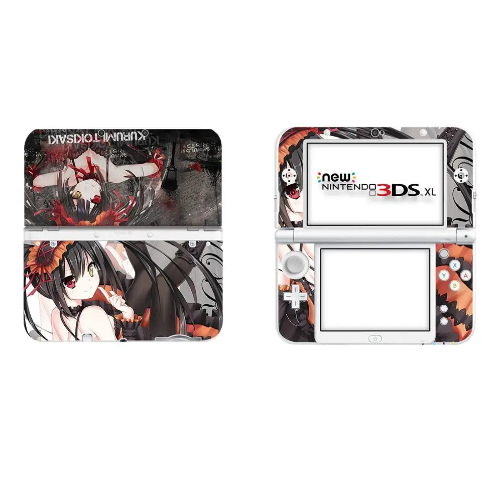 DSLL0320 Аниме милая девушка полное покрытие наклейка Кожа Наклейка для NEW 3DS XL Скины Наклейка s для NEW 3DS LL Виниловый протектор кожи наклейка - Цвет: DSLL0320