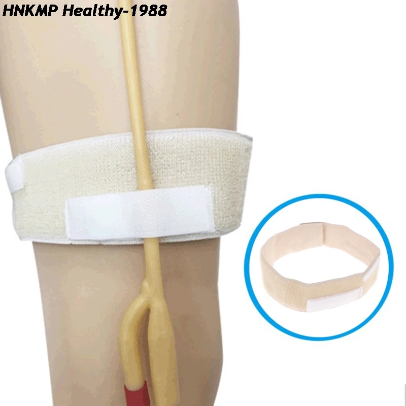 High Quality 1 Pcs Catheter Fixator Elastic Comfortable External Durable Urine Bag Leg Holder Fixation Band Fixation Fixator