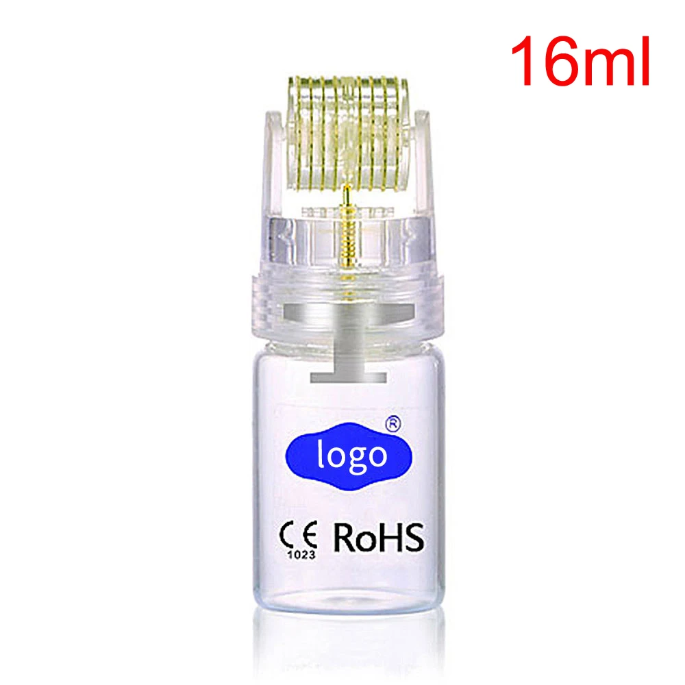 0.25mm -16ml Золото штамп титановый Гидра ролик уход за кожей Инструмент против морщин, акне уменьшение подтяжки пор 0,25 мм микро-ролик Красота Инструменты - Цвет: 0.25mm -16ml