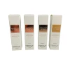Custom 30ml essense bottle makeup serum bottles white cardboard packaging box with gold foil stamping logo 5