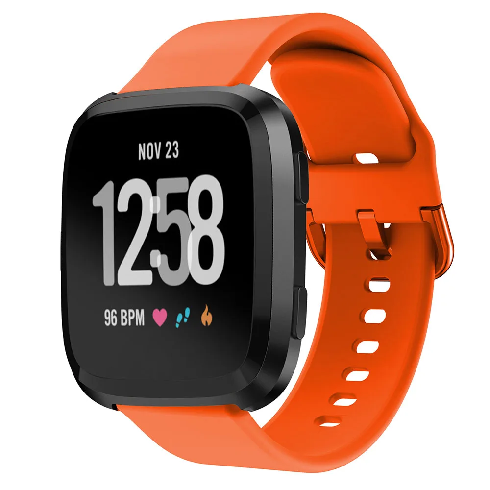 Спортивный силиконовый ремешок для Fitbit Versa/Versa 2, ремешок на запястье, Смарт-часы, браслет для мужчин и женщин, умные Аксессуары Для Fitbit Versa2