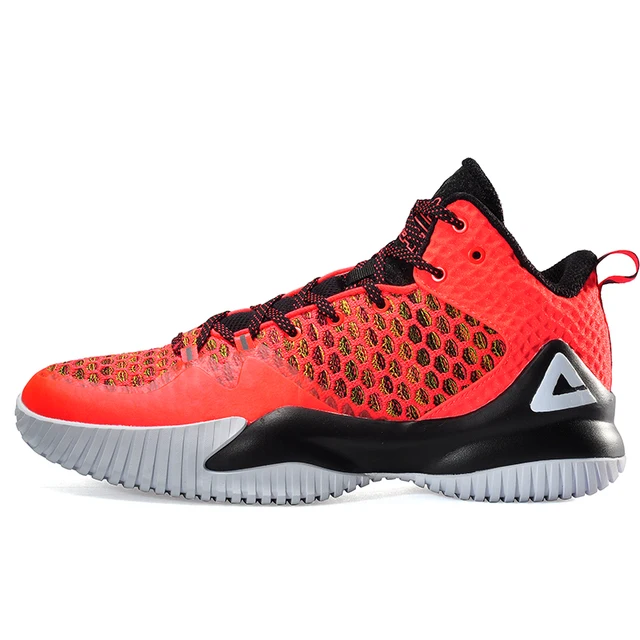 Buy PEAK Men Basketball Shoes Lou Williams Court Train Non-slip Sneakers Men Street Master Outdoor Wearable Basketball Sports Shoes in Saudi Arabia