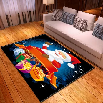 

Cartoon 3D Xmas Carpets for Living room Bedroom New Year decoration Mat/Rug Christmas gift factory Custom Wholesale/dropshopping