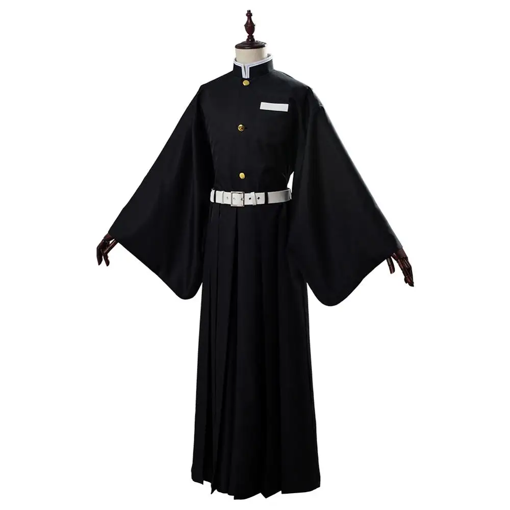 Demon Slayer Kimetsu no Yaiba Tokitou Muichirou Cosplay Costume Kimono Dress Outfit Suit Wig Halloween Carnival Costumes