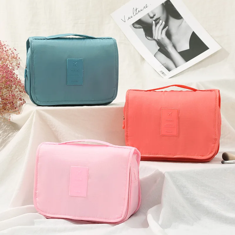 Korean-style Hanging Washed Bag Cosmetic Bag Waterproof Portable Nursing Travel Daily Use Storgage Bag a Generation of Fat