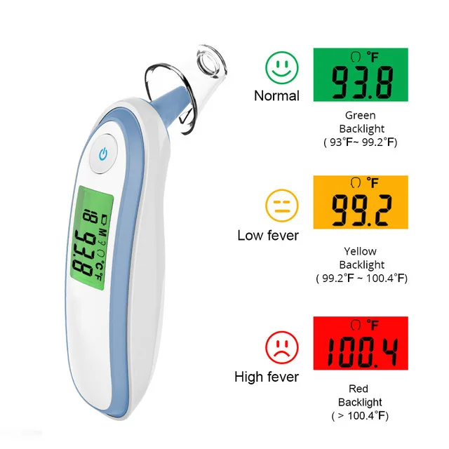 Infrared Forehead Thermometer  Baby Portable Non-contact child Handheld Body/Object Temperature Measure IR Device