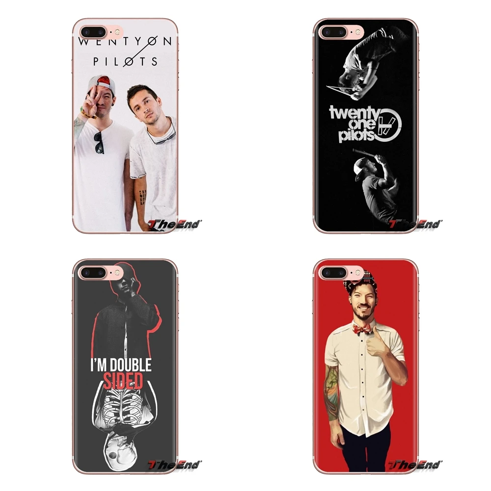 Силиконовые чехлы для телефонов 21 Twenty One Pilots Music sony Xperia Z Z1 Z2 Z3 Z5 compact M2 M4 M5 E3 T3 XA Aqua LG G4