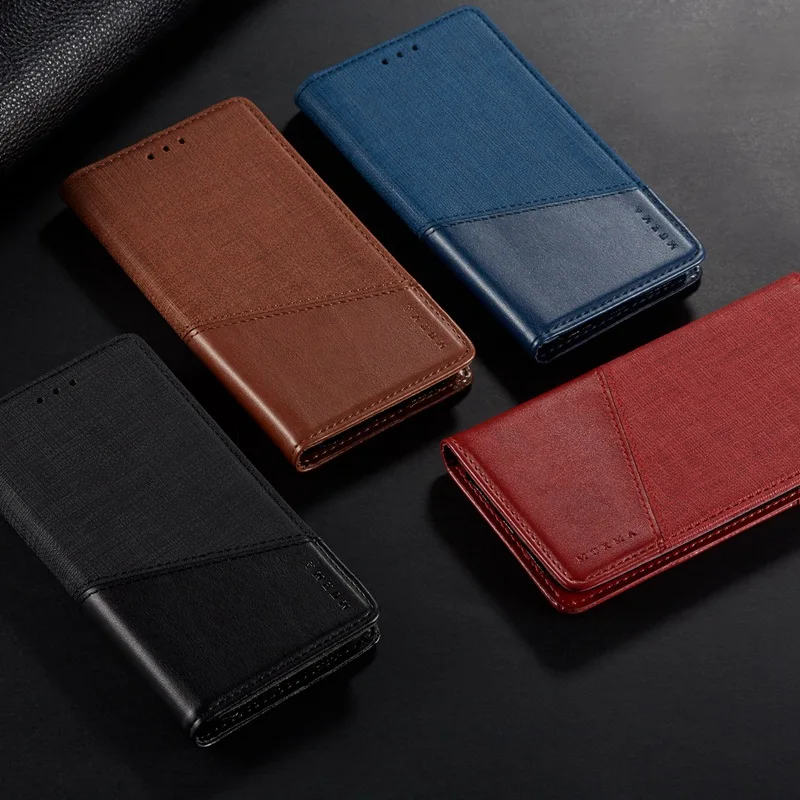 Case For Honor 8X View 10 Lite PU Leather Cover Huawei Magnetic Flip Wallet RFID Kickstand | Мобильные телефоны и