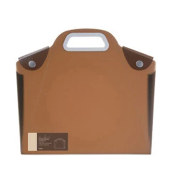 

A4 File Folder Desktop Stationery Home Office Student School Multifunction Portable PP Storage Bag Expanding Organizer Paper