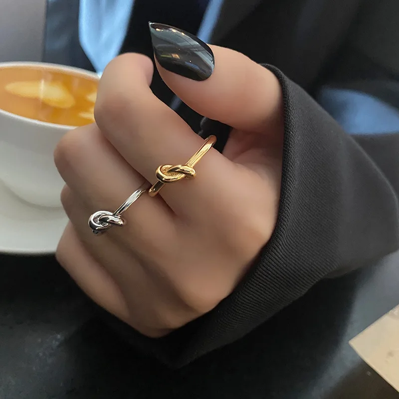 Ženski nastavljiv metuljček 2025 Fashion Style Ring, srebrn_voghion.com