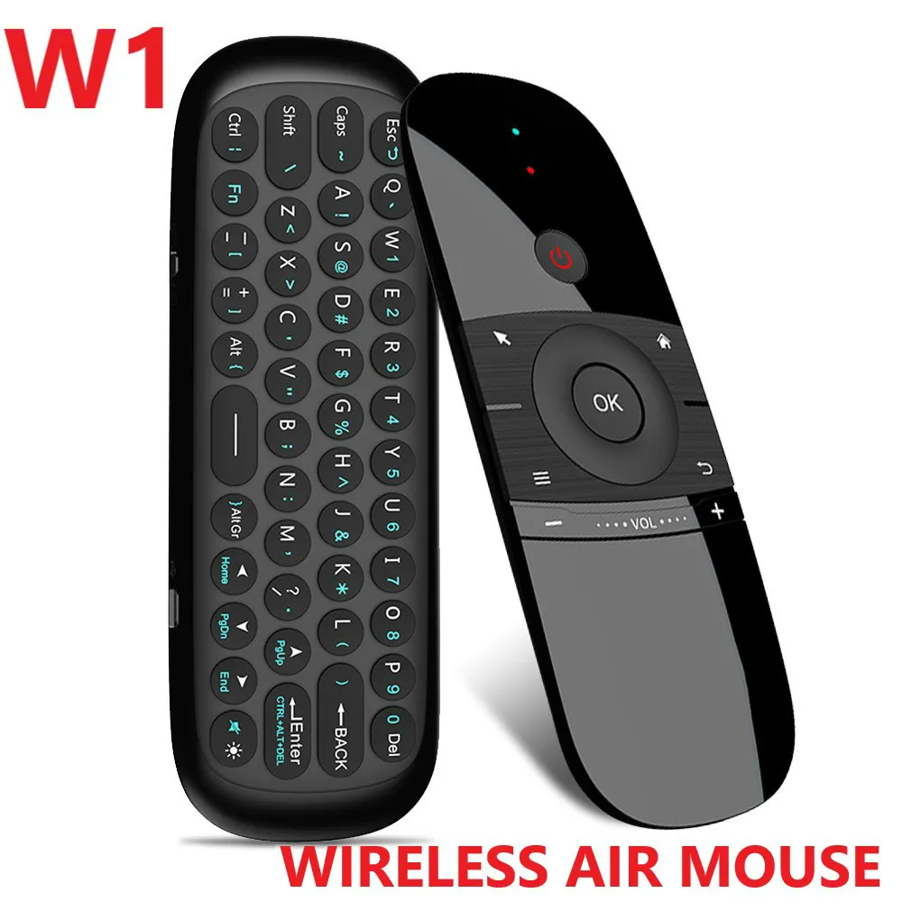 wechip w1 wireless keyboard air mouse TV remote control Infrared Learn 6-Axis Motion Sense for Android Laptop PC | Компьютеры и офис