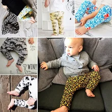Для мужчин; для детей в европейском и американском стиле; сезон весна-осень; повседневные брюки с рисунком динозавра и леопарда; INS; детская одежда