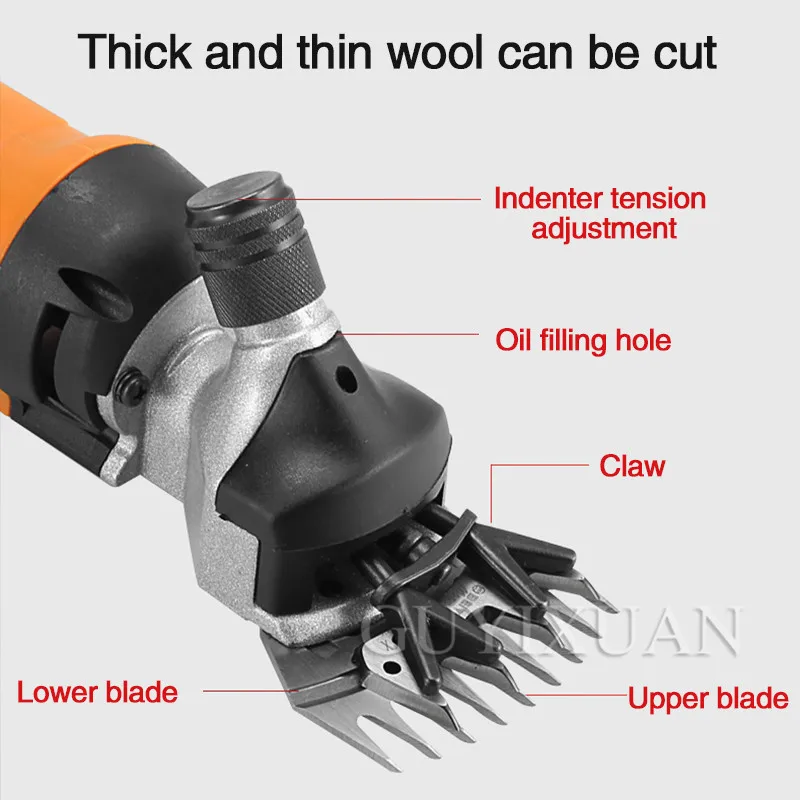 Электрический фейдер высокой мощности Электрический стрижка машина скорость Электрический шерсть сдвига экономия труда ножницы для бритья