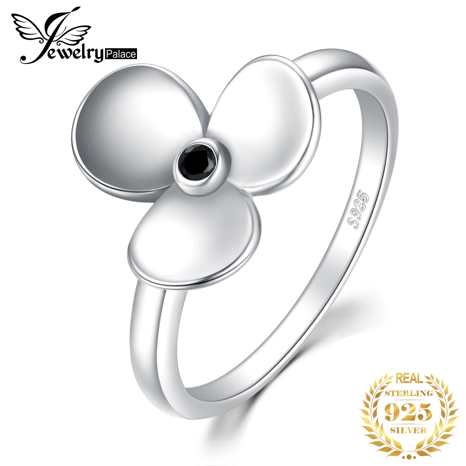JewelryPalace стерлингового серебра 925 Винтаж элегантность Подлинная черный спинной