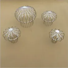 Roof Drain Pipe Stainless Steel Floor Drain Anti-blocking Stainless Steel Rain Water Bucket Gutter Floor Drain Net Cover