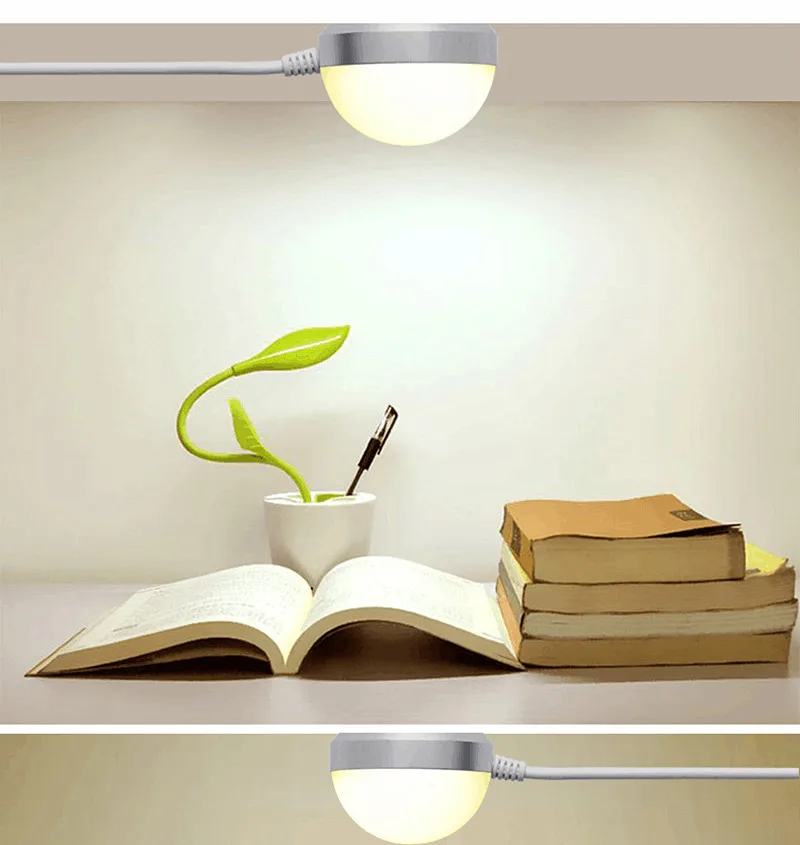 2W USB Mini Blub Night Reading Lights USB DC5V Magnet Lamp With Magnetic adhesive For Desk Cabinet Cabinet Wall Energy saving led light desk lamp night light led desk lamp book light mini night light mini led light