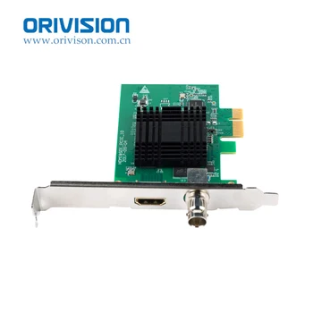 

HDMI SDI Video Capture Card PCIe 60Hz Game Streaming Live Stream Broadcast 1080P VMix Wirecast OBS Xsplit