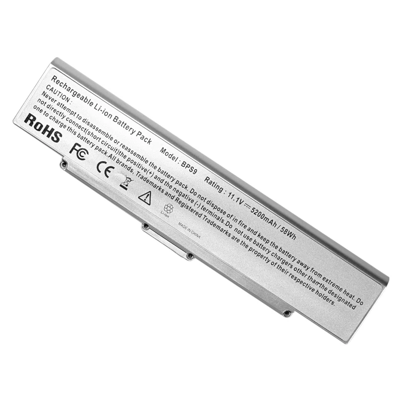 Аккумулятор для ноутбука SONY VAIO VGP BPS9 BPS10 BPL9 BPL10 11 1 В BPL9/B BPS9A/S BPS9/S BPS9A/B|Аккумуляторы