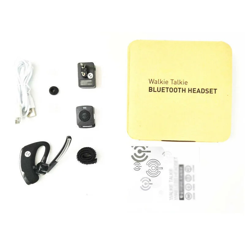 AC-B09 Bluetooth V4.0 гарнитура наушники 2,4g HFP1.5 A2DP AVRCP для рации bluetooth-гарнитура