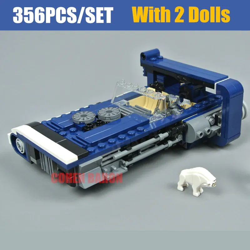 Новый космический корабль Microfighters Han Solo Landspeeder Fighter Fit Star Wars Строительные блоки