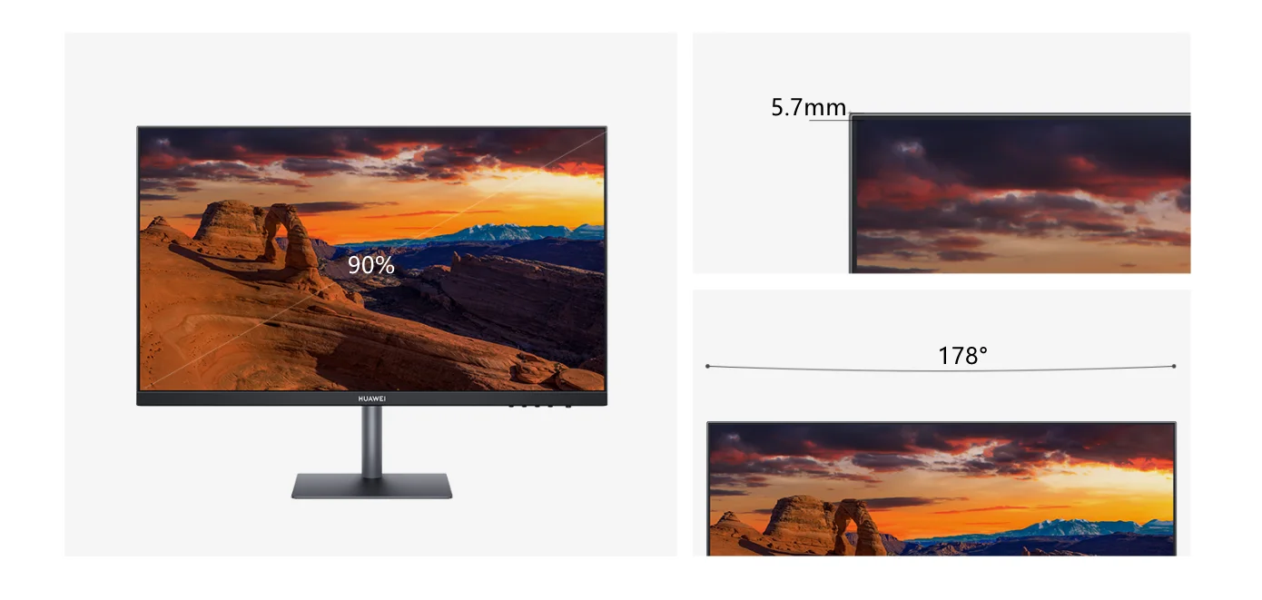 Huawei Display AD80HW Asli 23.8 Inci 