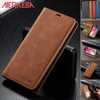 

A50 Leather Case for Samsung A70 A30 A10 A20 A40 A51 A71 A81 A91 S20 Ultra S10 Note10 Lite S9 S8 Plus Flip Magnetic Wallet cover