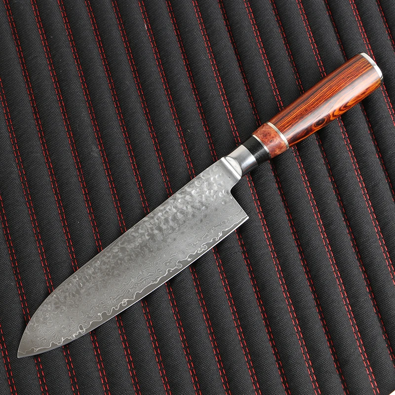 Damascus knife chef knife Japanese kitchen knife Damascus VG10 67 stainless steel knife super sharp Sande kitchen knife