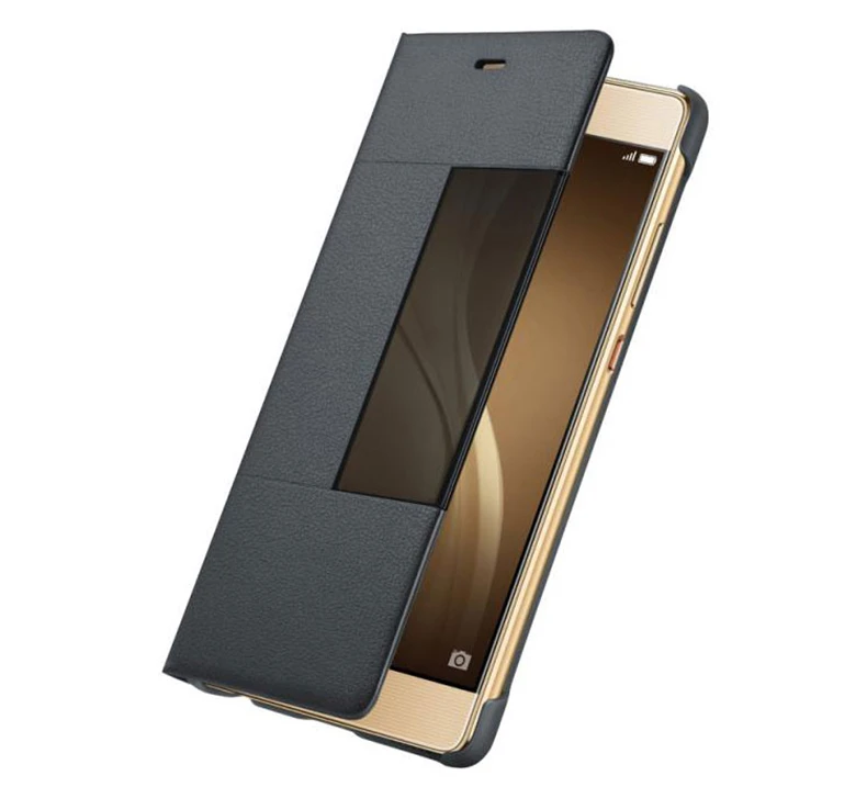 华为P9 PLUS 新款 侧窗皮套 (9)