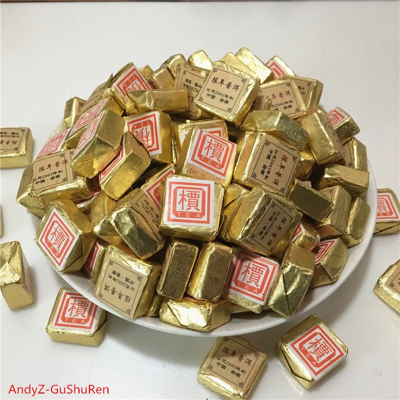 Chinese YunNan Puer Tea Superior Candy Mini Tuo Cha Ripe Green Food For Beauty Weight Loss Health Care Kung Fu | Дом и сад