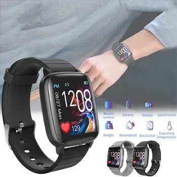 

V98 smart watch IP67 waterproof smartwatch heart rate monitor multiple sport model fitness tracker man women wearable