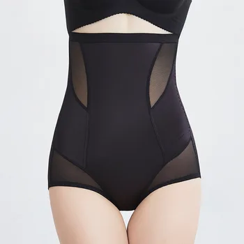 

Young Lady Body Shaping Underpants Sexy Lace Perspective Corsets 2020 New Underwear Tight Slimming Body High Waist Abdomen Pants