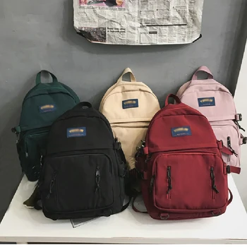 

Teen School Bags for Girls Teenage Backpack Female Middle High School Students Women Bookbags Lightweight Soft Campus Schoolbag