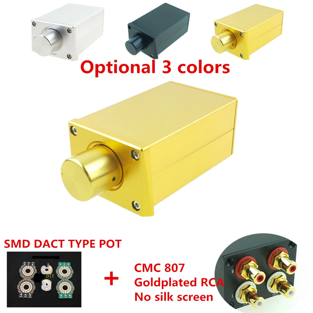 Smd Dact Type 21 Stepped Attenuator Volume Control Passive Preamplifier