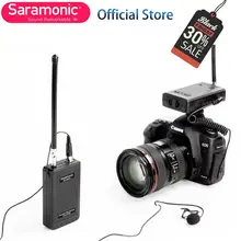 Saramonic петличный беспроводной микрофон SR-WM4C для GoPro Hero 3/3+/4 Vlog Canon Nikon DSLR камера sony Panasonic видеокамера