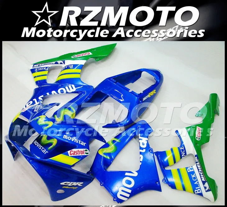 ABS мотоцикл обтекатель комплект для HONDA CBR900RR 929 2000-2001 год кузов литья под давлением Магазин № 1283