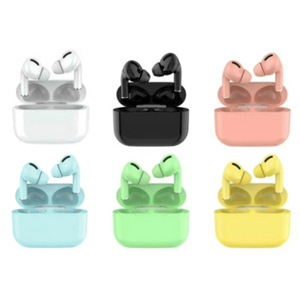 

Tws Headphone Bluetooth Headset Pro 3 Earbuds Third-Generation Macaron Renamed Positioning Wireless Bluetooth Smart Touch