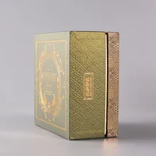 Защита от ультрафиолетовых лучей Логотип Роскошная печатная Подарочная коробка Упаковка мраморная Подарочная коробка для еды(GF-087