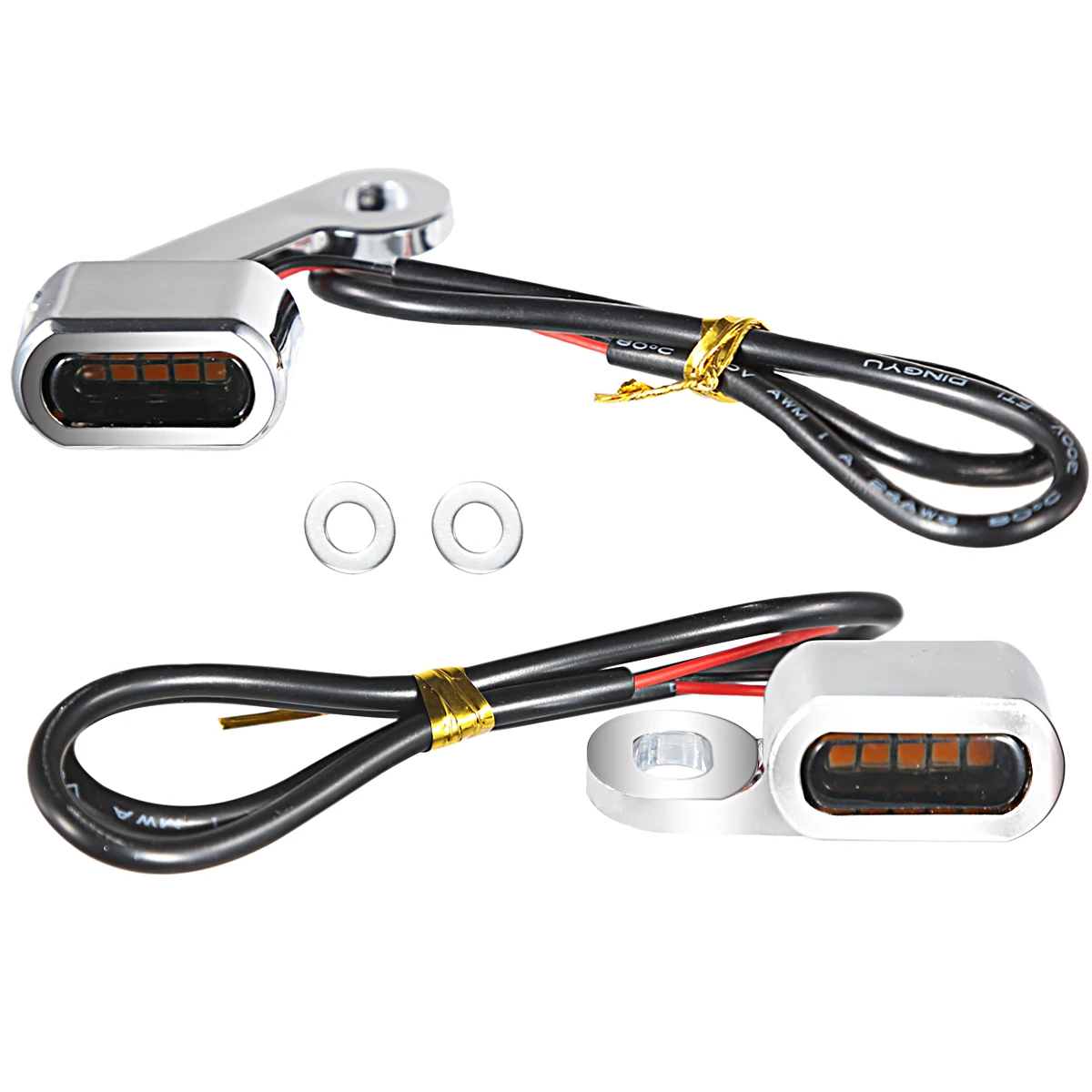 thumbnail image 2 of Motorcycle LED Turn Signal Lights, Compatible With Electra Glide FLHT 2 of 13