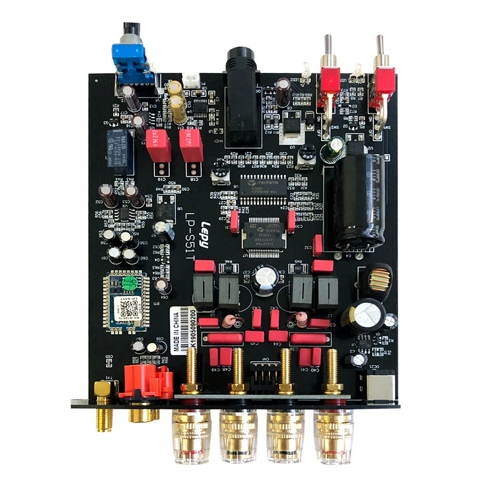 Lepy LP-S51T цифровой стерео аудио усилитель мощности Hi-Fi стерео класс-T цифровой аудио усилитель BT4.2 домашний стерео аудио усилитель 50 Вт* 2